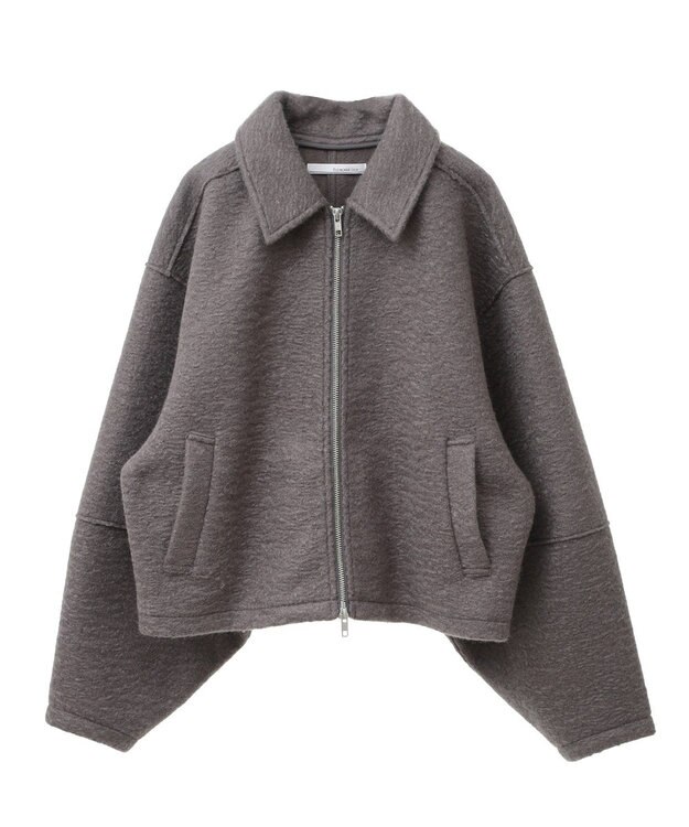 Green Parks ・ＥＬＥＮＣＡＲＥ　ＤＵＥ　ブークレＷ－ＺＩＰブルゾ Charcoal Gray