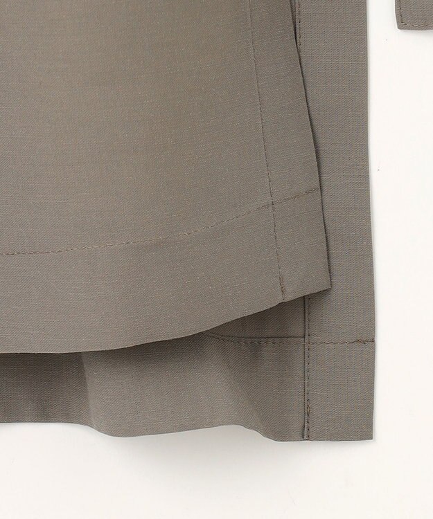 23区 S 【洗える】シアーマットクロス ジレ ブラウン系