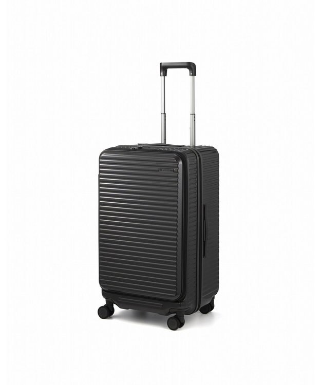 ACE BAGS & LUGGAGE EDGELINK クルーズボックス グリント スーツケース 74／85L フロントオープン 09146 エッジリンク ブラックチャコール