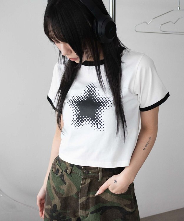 WEGO スターリンガーチビT ホワイト