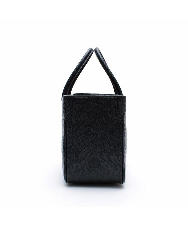 A.D.M.J. 【お受験】牛革/かぶせ付き トートバッグ32cm NAVY