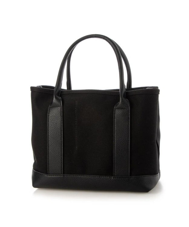 UNBILLION cachecache パーテーションキャンバストートバッグ ブラックブラック