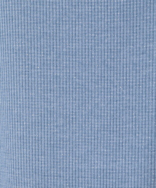 Green Parks 前後２Ｗａｙ　ラメリブタンクトップ Blue