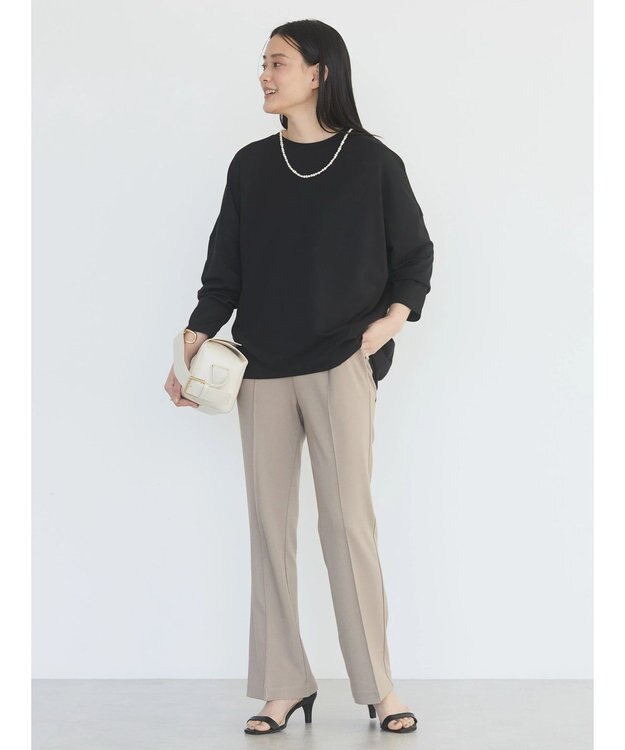 AMERICAN HOLIC 美・美・美　ポンチフレアパンツ Mocha