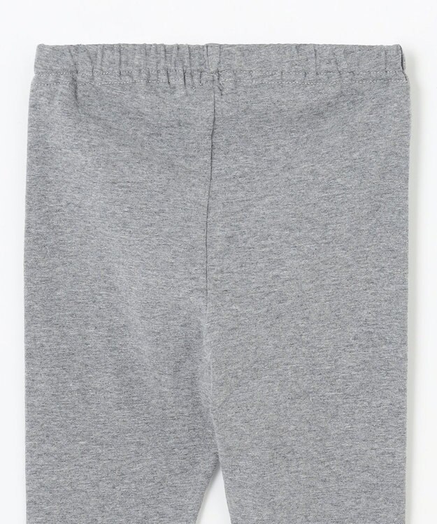 組曲 KIDS 【80-100㎝】１０分丈フラワープリント レギンス グレー系