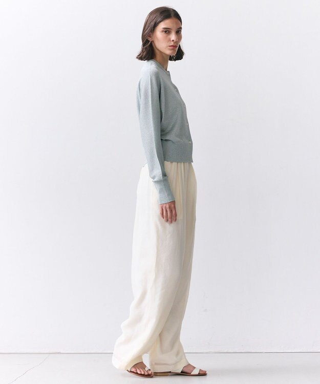 BEIGE， SERAPHIN / ライトシアー イージーワイドパンツ Ecru