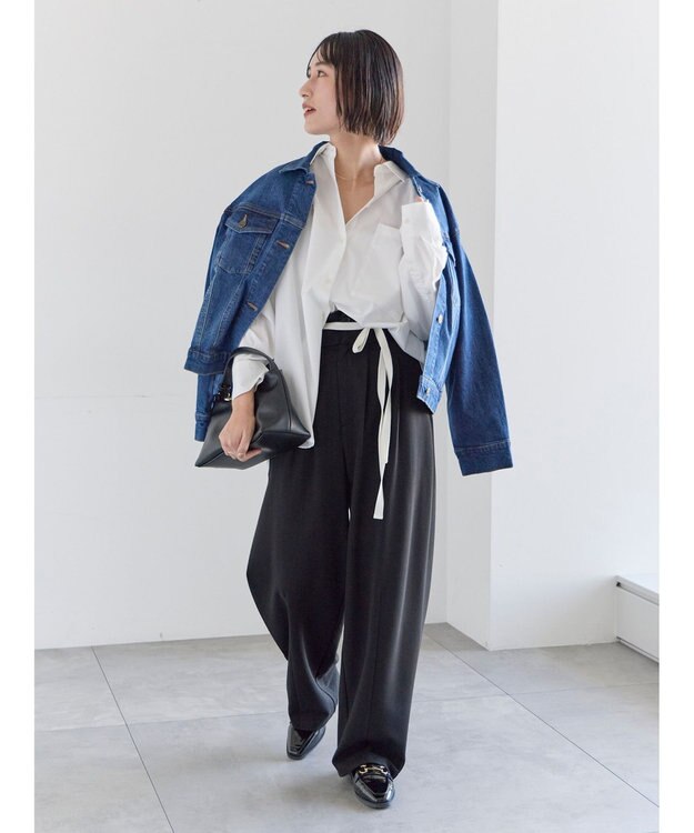 Te chichi デニムジャケット ブルー