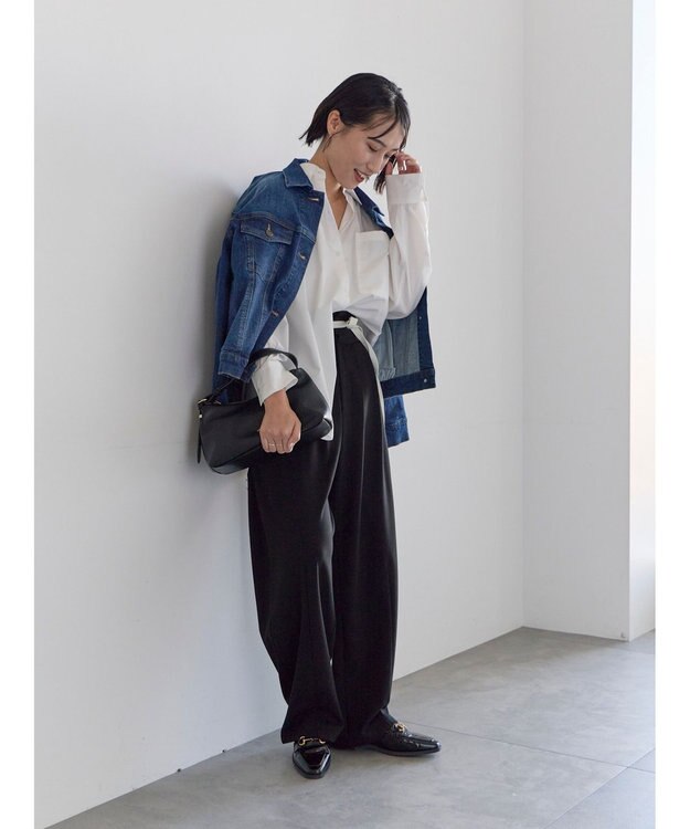 Te chichi デニムジャケット ブルー