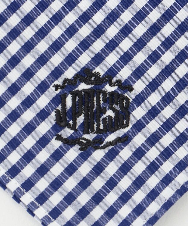 J.PRESS MEN オーバル刺繍ハンカチ/カジュアル ネイビー系3
