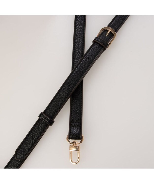 UNBILLION カシュカシュ cachecache / チャーム付フラップボストンバッグ レオ