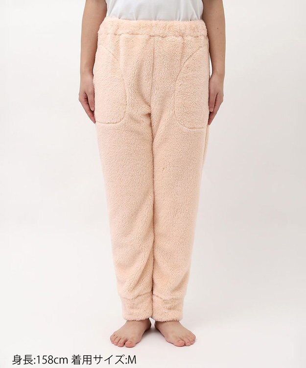 tsumori chisato SLEEP ツモリチサト ボトムス 10分丈 ルームウェア あったか レディース UOW458 /ワコール ピンク