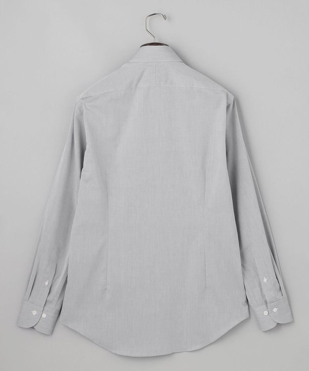 GOTAIRIKU 【形態安定】PREMIUMPLEATS_ワイドカラー _通年ドレスシャツ(26年春夏限定色) グレー系