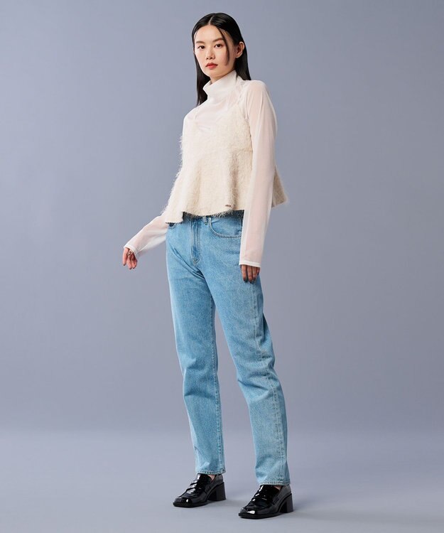 uncrave トリコットシフォン ハイネック カットソー（uncrave STANDARD） オフ