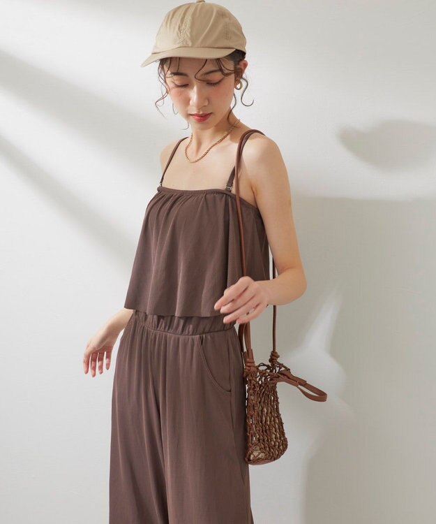 OP／FILA 【Ocean Pacific】撥水ナイロンキャップ ベージュ