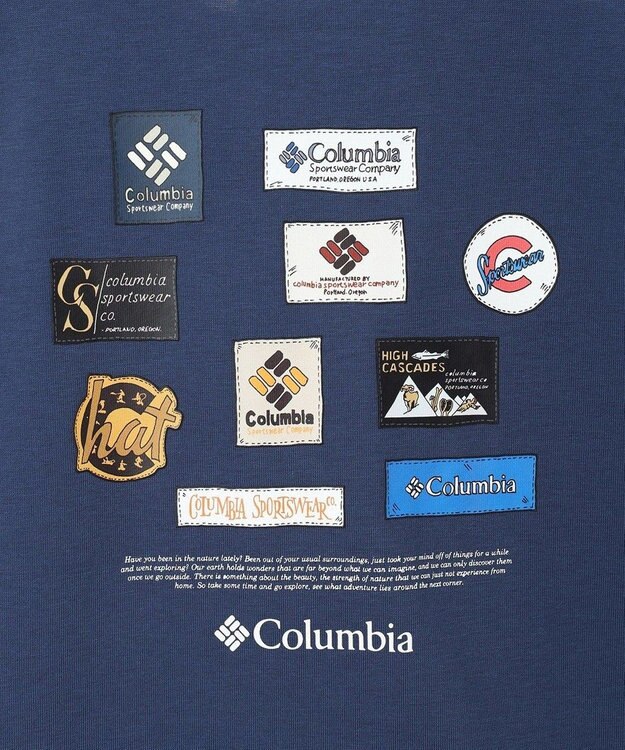 Columbia Columbia/ キッズアイテム/ ユーススタックブルックグラフィックショートスリーブTシャツ /コロンビア Dark Mountain