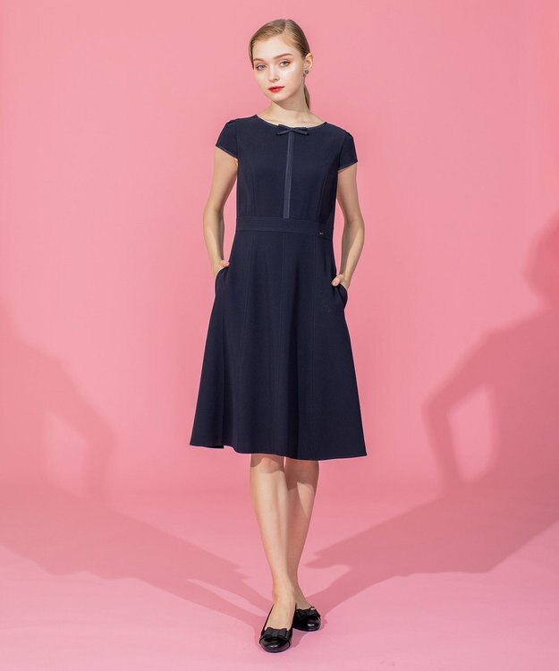 TOCCA 【洗える！】SUNNY ドレス ネイビー系