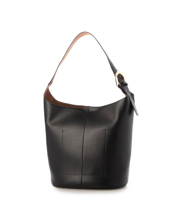 UNBILLION カシュカシュ cachecache / ビッグバックルバケツショルダー ブラック