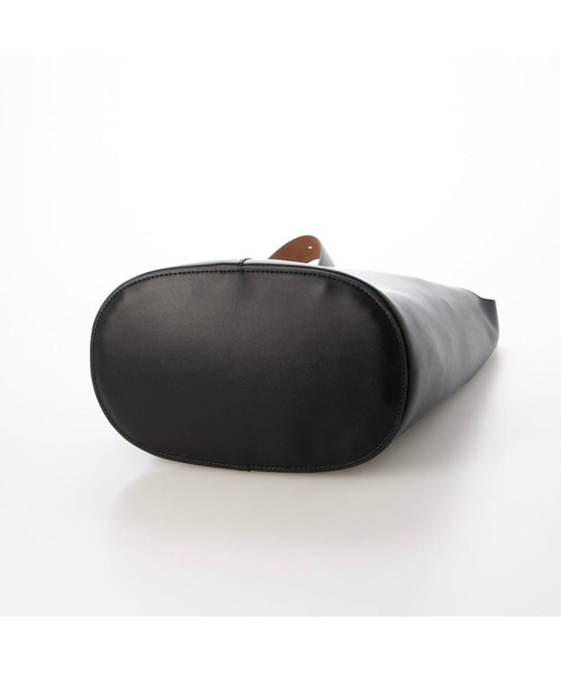 UNBILLION カシュカシュ cachecache / ビッグバックルバケツショルダー ブラック