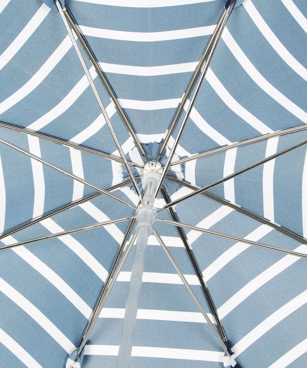 MOONBAT PAUL&JOE ACCESSOIRES(ポール＆ジョー アクセソワ) 長傘 スウィンギングヌネット ネイビーブルー