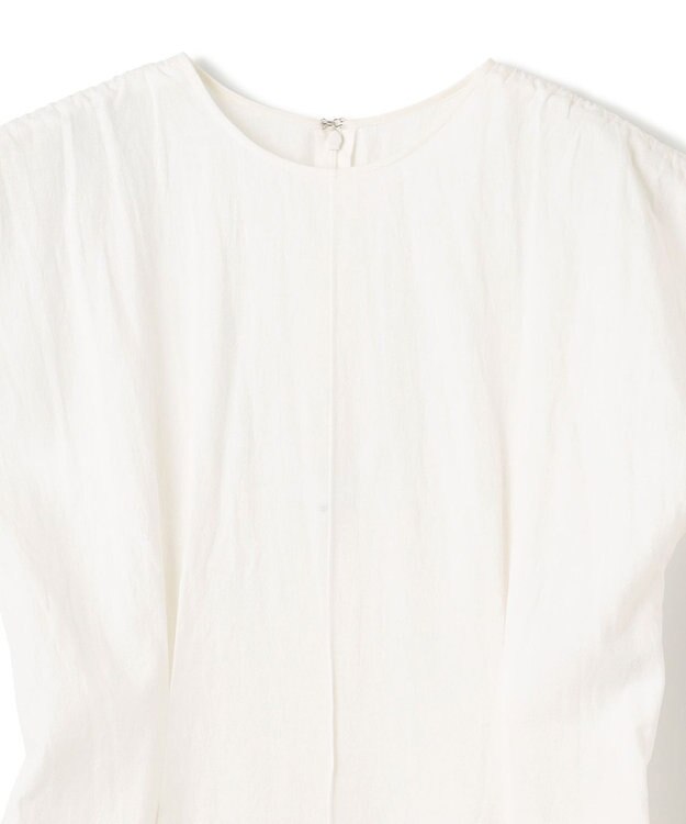 uncrave コットンリネンボイル フレアワンピース オフ