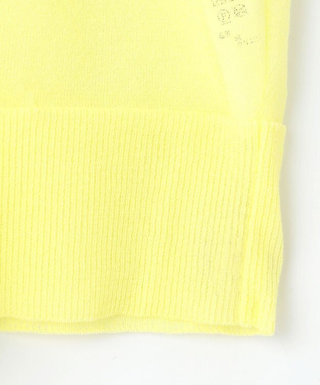 自由区 【カトリエムブーケ】Pure et feminine シアーボリュームスリーブプルオーバー レモン