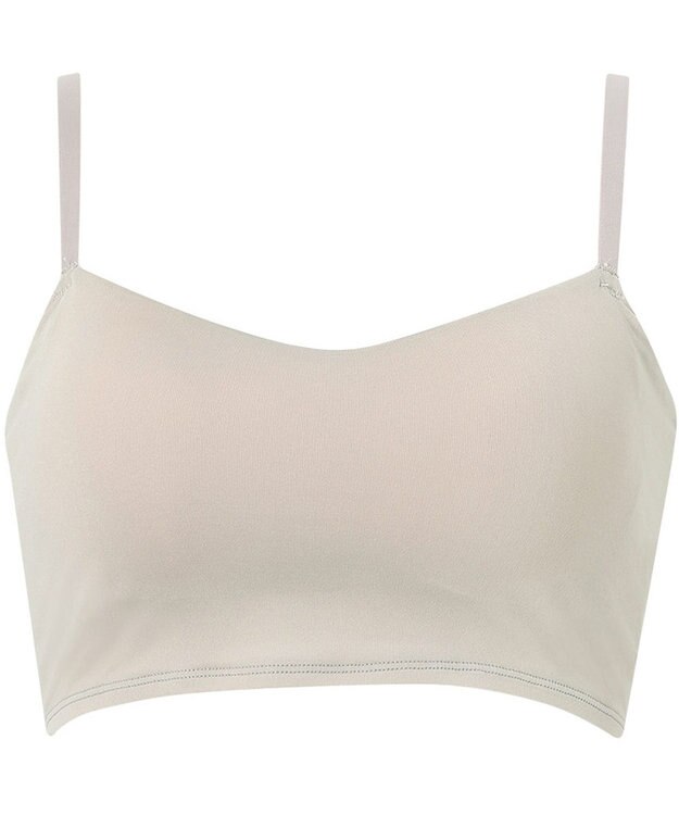 Wing ノンワイヤーブラ ラク きれいなバストシルエット さらっと快適 【シンクロハーフトップ】 ブラトップ 3Lまで対応 大きいサイズ KB1040 ウイング／ワコール シェルベージュ