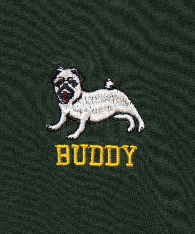 WEGO アニマルワンポイントT（LS） ダークグリーン