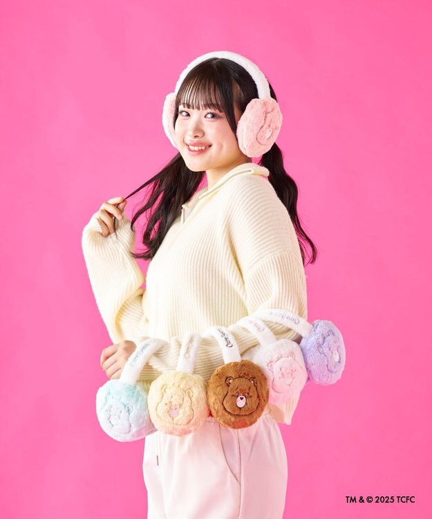 MOONBAT Care Bears(ケアベア) 折りたたみ イヤマフ ベア ライトパープル