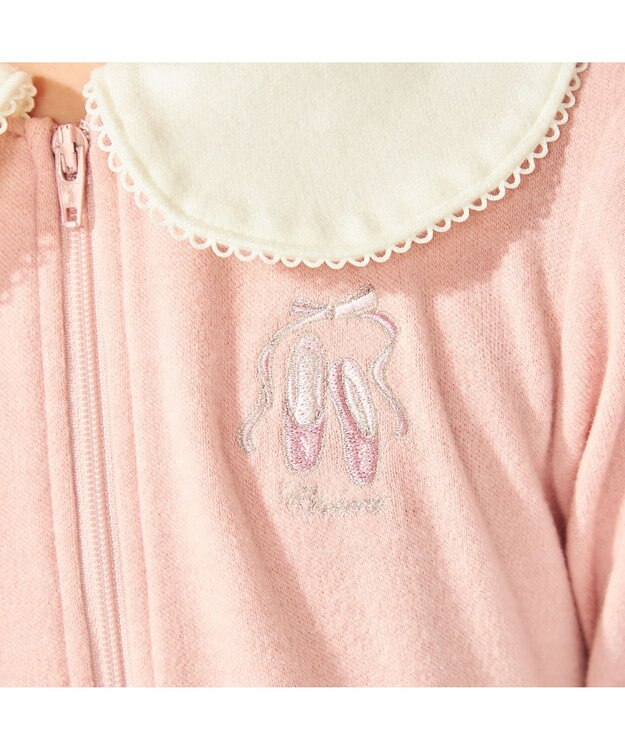 Chacott ジップアップワンピース ネイビー