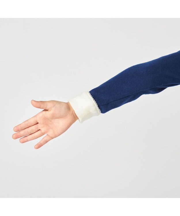 Chacott ジップアップワンピース ネイビー