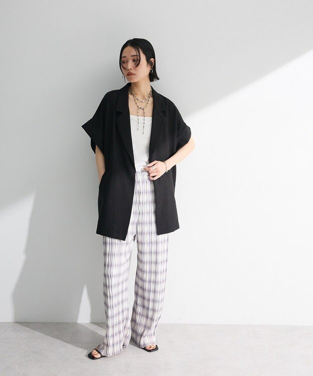 Green Parks ・ＥＬＥＮＣＡＲＥ　ＤＵＥ　ショートスリーブジャケット Black