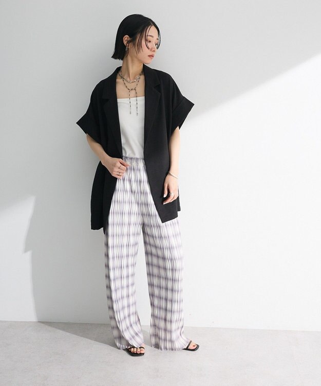 Green Parks ・ＥＬＥＮＣＡＲＥ　ＤＵＥ　ショートスリーブジャケット Black