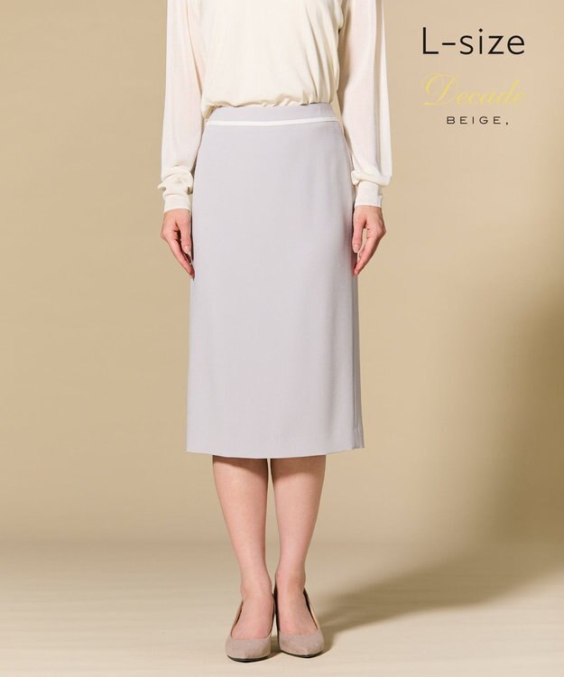 BEIGE， 【Lsize・セットアップ対応】CINDY / タイトスカート L.Gray × White