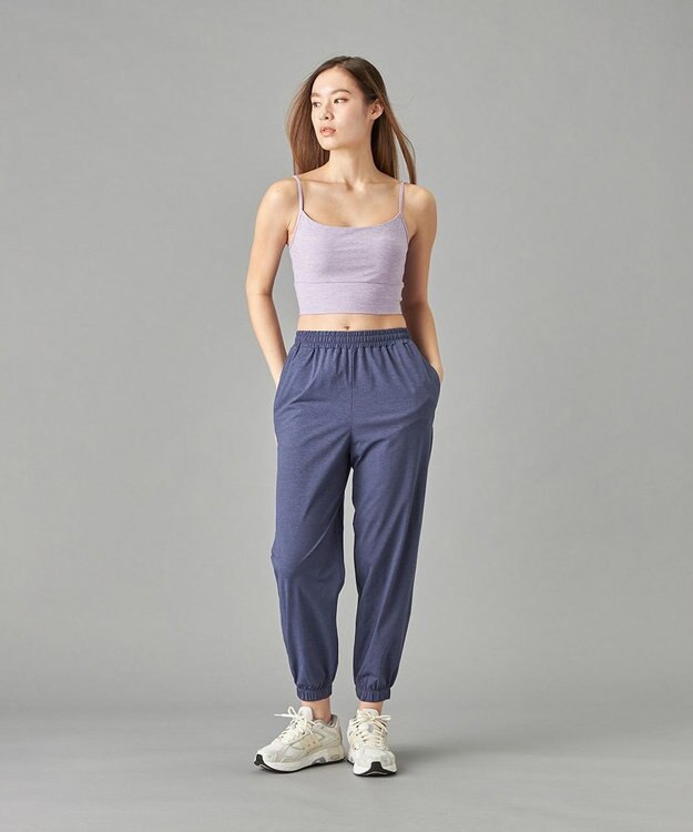 Chacott EazyCare＋　ジョガーパンツ ネイビー