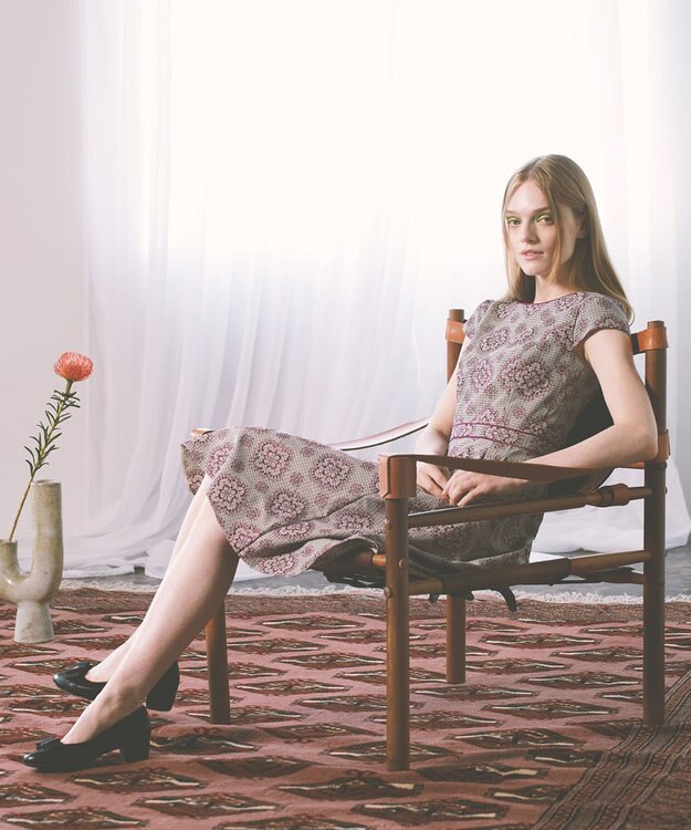 TOCCA 【洗える】AROMATIC QUINCE ドレス ブラウン系7