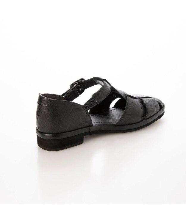 ing <ing>【WEB限定】本革グルカサンダル ブラック