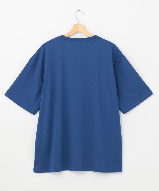 SHARE PARK MENS 【UNISEX】UVカット アートコラボTシャツ〈CAMP〉 ブルー