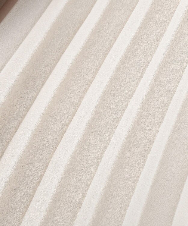 YECCA VECCA バックプリーツZIPフーディー Light Beige