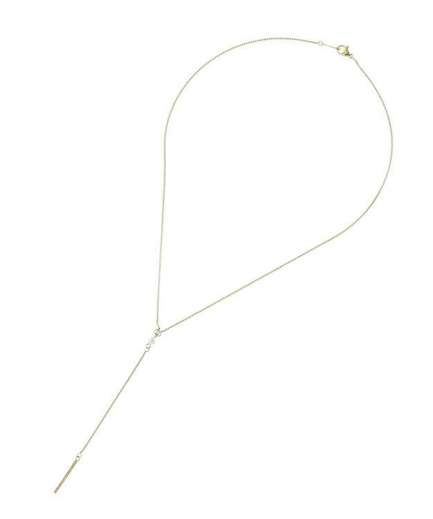 Green Parks 【ステンレス】Ｙ字２連ネックレス Silver