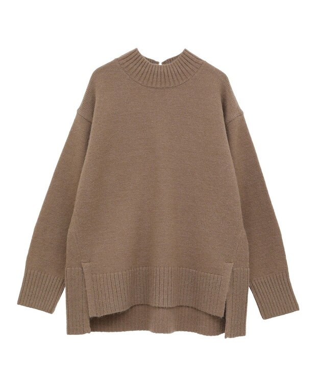 AMERICAN HOLIC サイドスリットニットプルオーバー Mocha