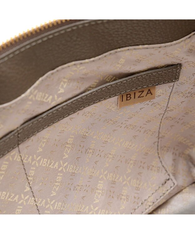 IBIZA モノグラムナイロン　2WAYバッグ ダークグレー