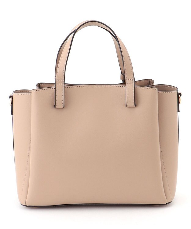 LA BAGAGERIE 【MONICA】ボウタイリボンハンドバッグ グレージュ