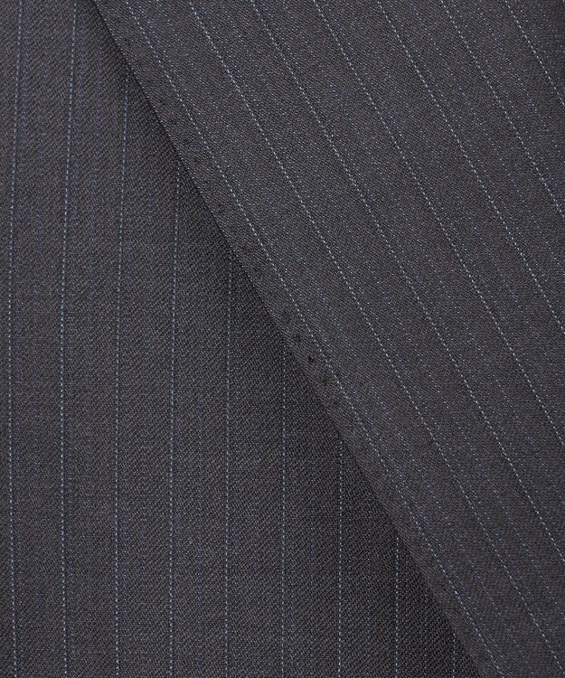 GOTAIRIKU 【Loro Piana Fabric】365 通年スーツ(グレー×ストライプ) グレー系1