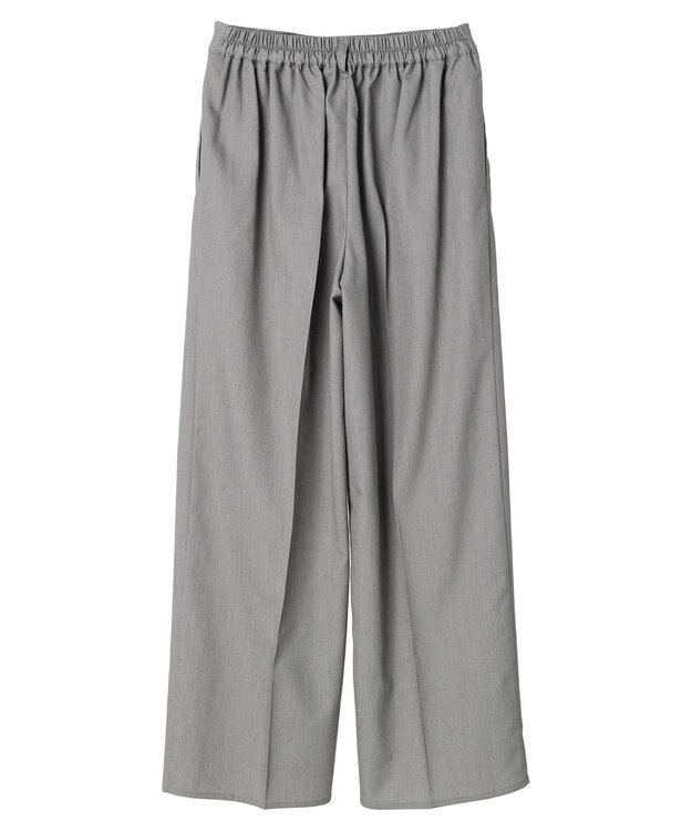 Green Parks ワイドタックパンツ Gray