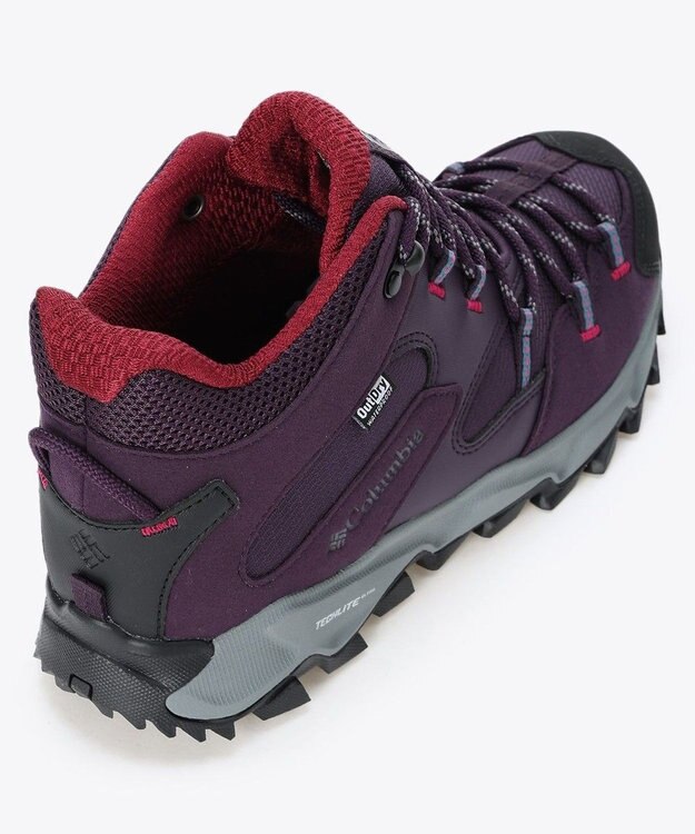 Columbia Columbia/ セイバー シックス ミッド アウトドライ /コロンビア Dark Plum、 Wild Fuchsia