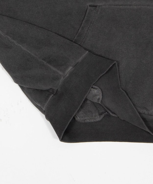 WEGO 【ユニセックス着用ITEM】グラフィックバルーンクロップドプルパーカー ブラックその他