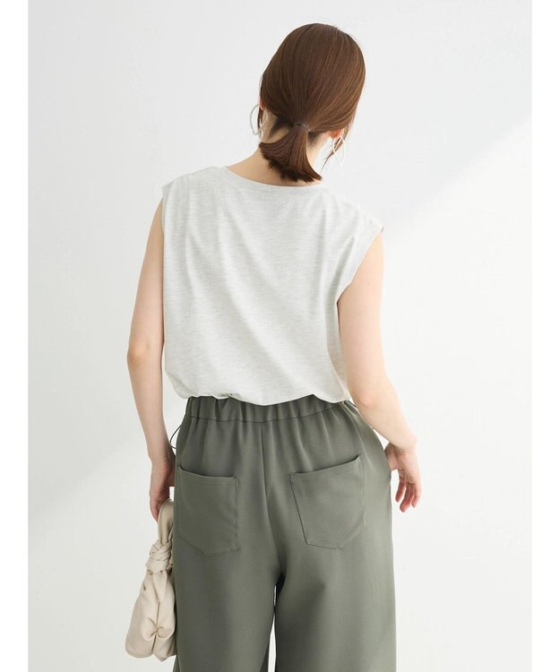 Green Parks 汗染み防止ノースリーブプルオーバー Light Gray Mixture