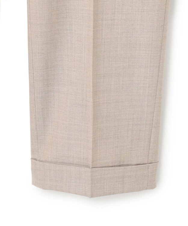 J.PRESS MEN 【J.PRESS ORIGINALS】Hight Twist Hopsack Spindle New Piped Stem Slacks / Japan Made ベージュ系