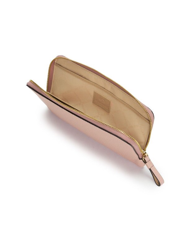 PELLE BORSA ラウンドファスナー長財布 Fine Goods フィーネグッズ 5452 ペールピンク