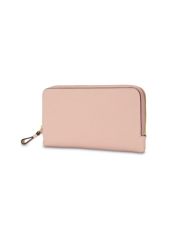 PELLE BORSA ラウンドファスナー長財布 Fine Goods フィーネグッズ 5452 ペールピンク
